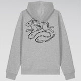 "Hare's Foot" Hoodie (Grey)