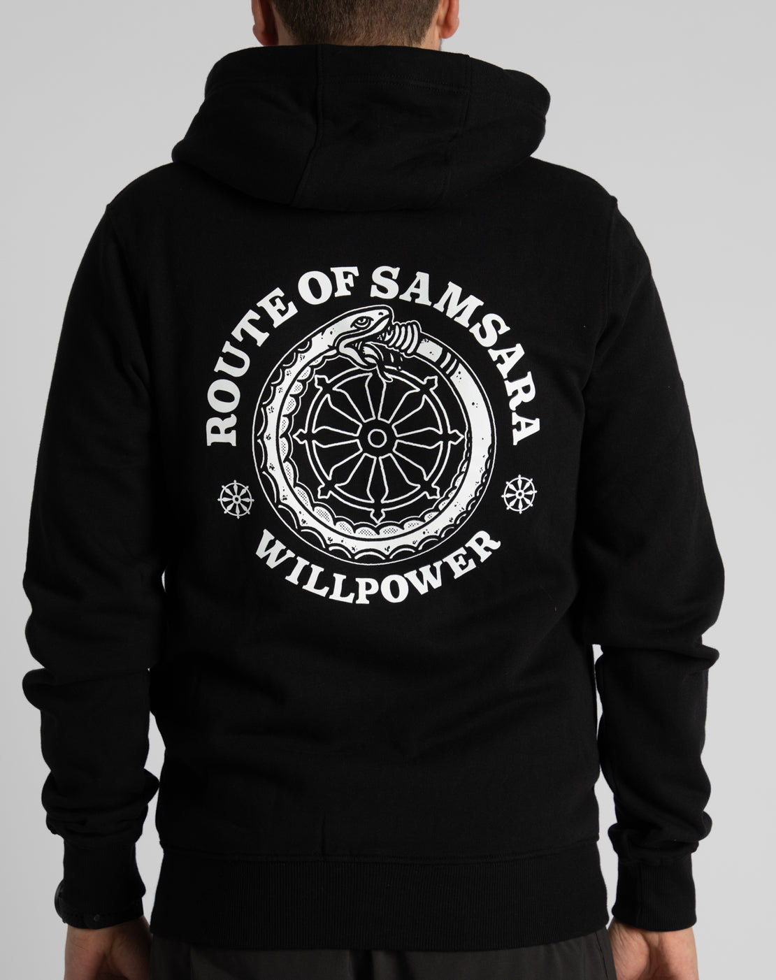 "Route of Samsara" Zipper
