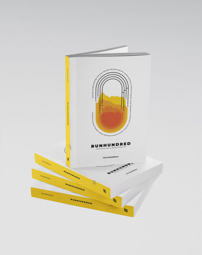 RUNHUNDRED Book + Shirt Bundle (Black)