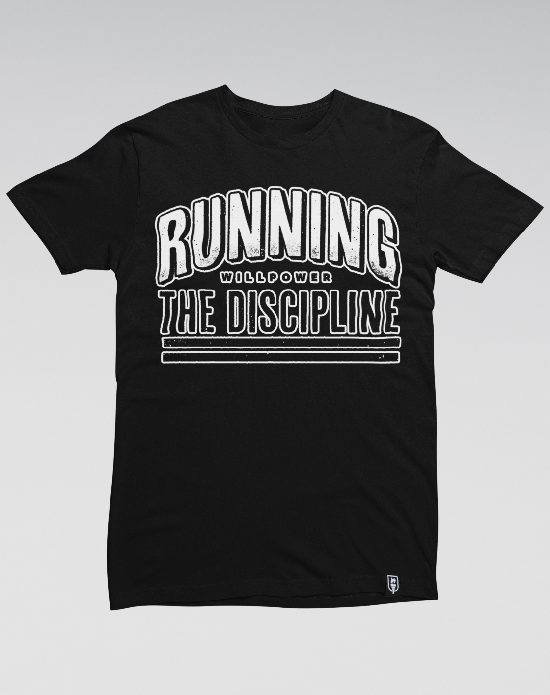 "The Discipline" Cotton T-Shirt (Black)