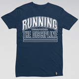 "The Discipline" Cotton T-Shirt (Navy)