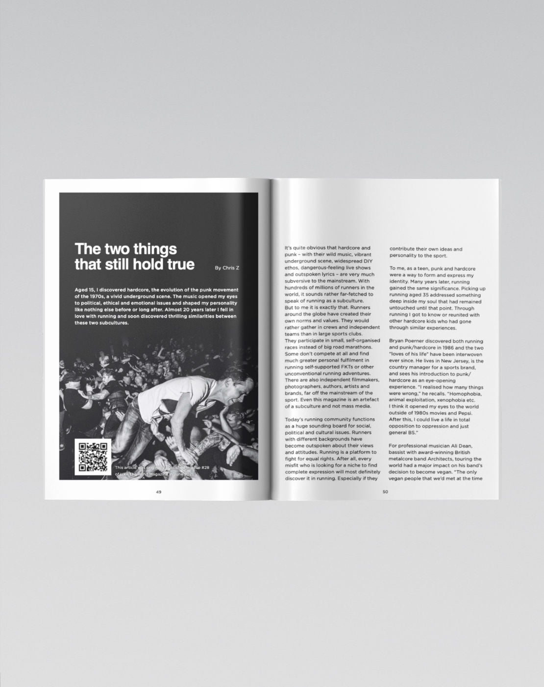 "Burning Fight" Issue One (Fanzine)