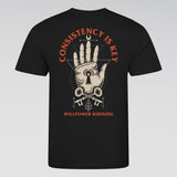 "Consistency is Key" Racing T-Shirt