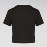 "Fearless. Female. Runner." Crop Top