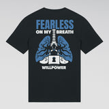 "Fearless On My Breath" Cotton T-Shirt