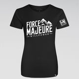 "Force Majeure" Racing T-Shirt (Frauen)