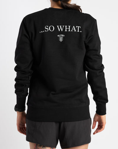 "Running isn't cool anymore..." Sweater