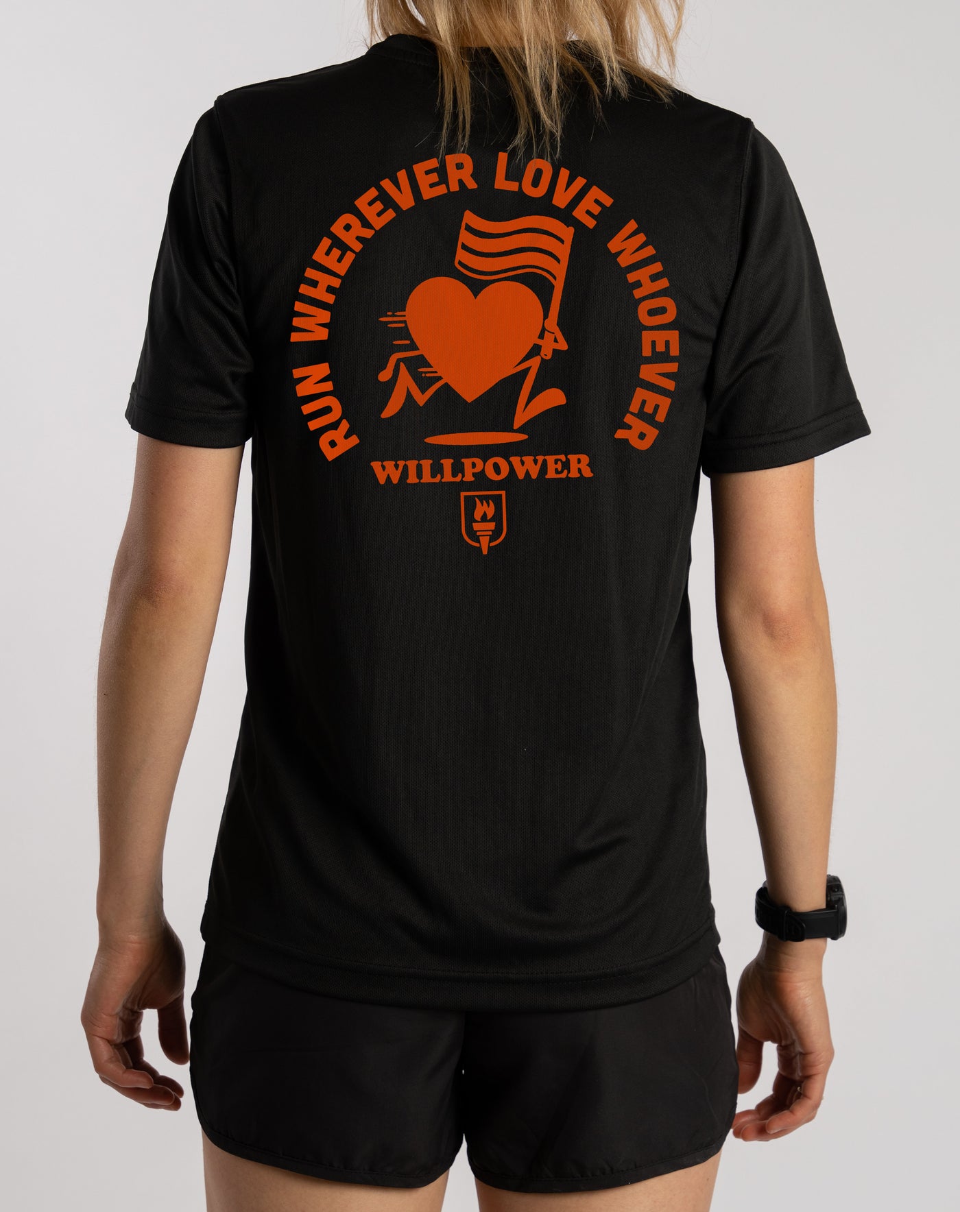 "Run Wherever - Love Whoever" Racing Shirt (Female)