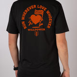"Run Wherever - Love Whoever" Racing Shirt
