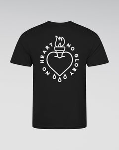 "No Heart No Glory" 10 Year Anniversary Shirt