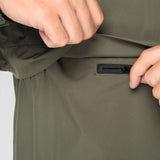 Willpower ¼-Zip Waterproof Running Jacket (Khaki)