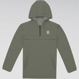 Willpower ¼-Zip Waterproof Running Jacket (Khaki)