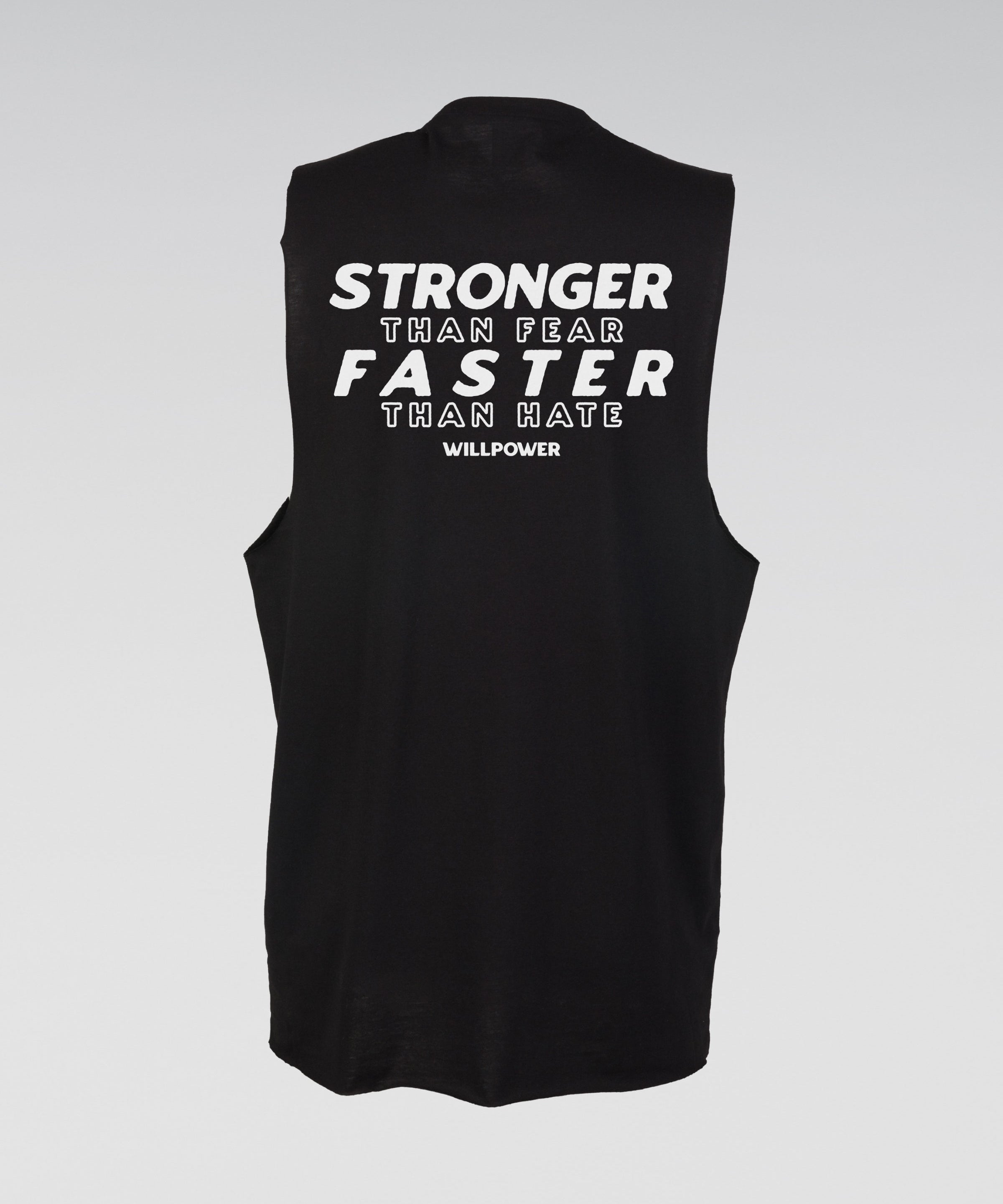 "Outrun Fascism" Sleeveless Athleisure Punk Shirt
