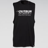"Outrun Fascism" Sleeveless Athleisure Punk Shirt (One-Sided)