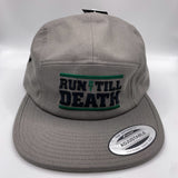 "Run Till Death" Jockey Cap (Grey)