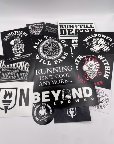 Willpower Sticker Package