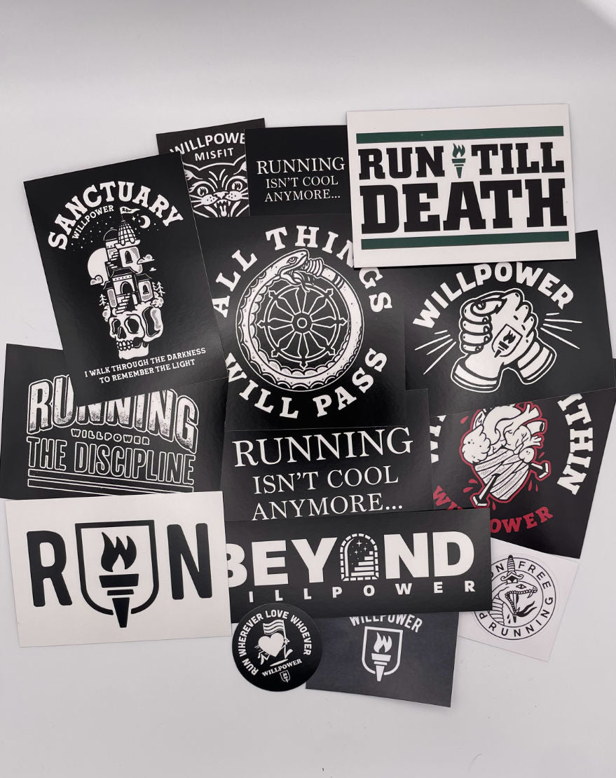 Willpower Sticker Package