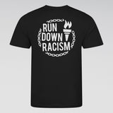 "Run Down Racism" Racing Shirt (Bold Edition)