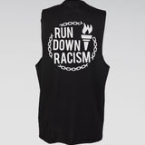 "Run Down Racism" Sleeveless Athleisure Punk Shirt