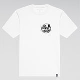 "Run Down Racism" Racing T-Shirt (White)