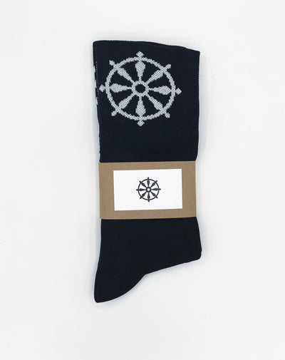 "Route of Samsara" Running Socks