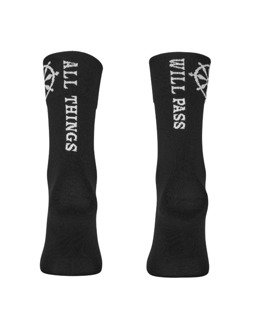 "Route of Samsara" Running Socks