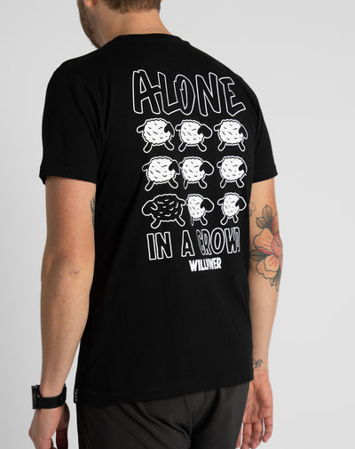 "Alone in a Crowd" Athleisure T-Shirt