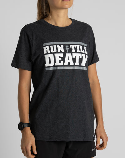 "Run Till Death" T-Shirt (Limited Grey)