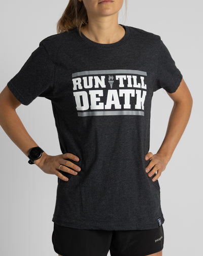 "Run Till Death" T-Shirt (Limited Grey)