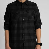 Willpower Lumberjack Shirt (Charcoal)