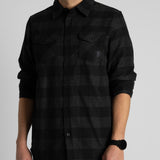 Willpower Lumberjack Shirt (Charcoal)