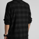 Willpower Lumberjack Shirt (Charcoal)