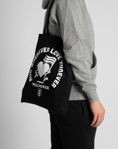 "Run Wherever Love Whoever" Tote Bag