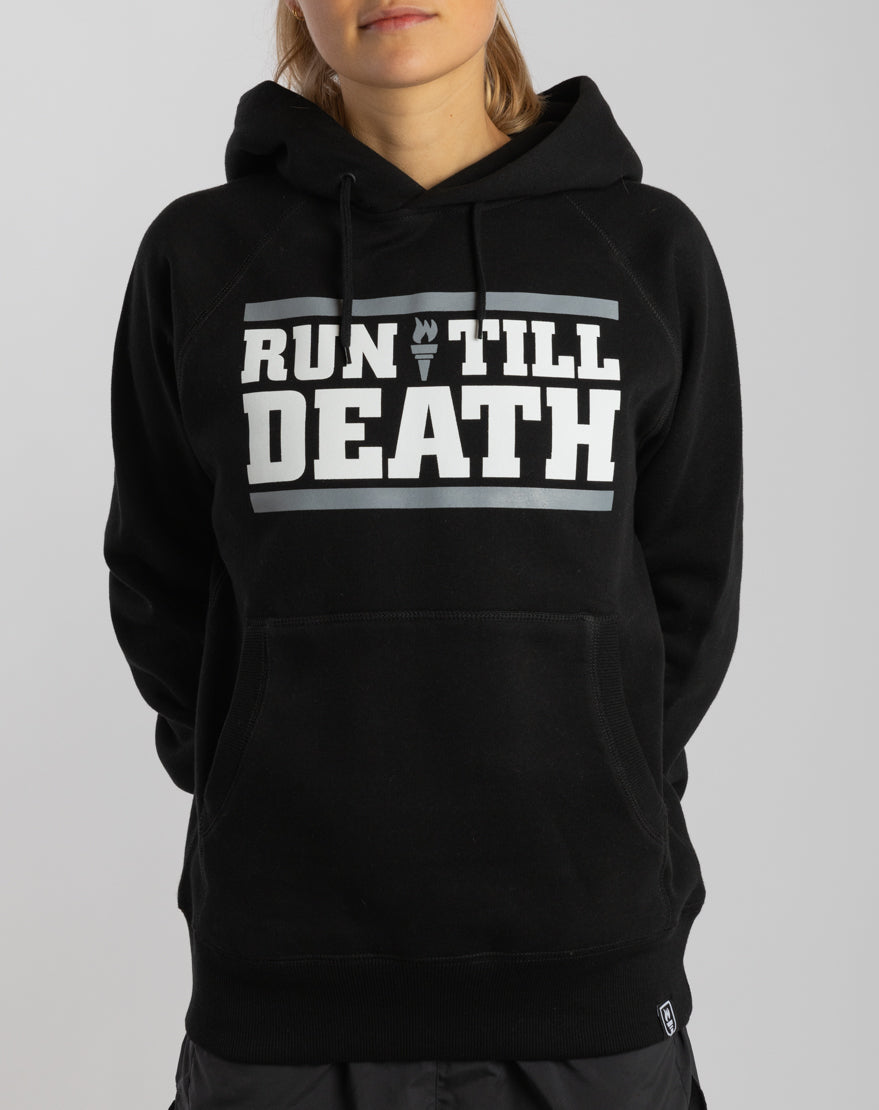 "Run till Death" Hoodie (Black)