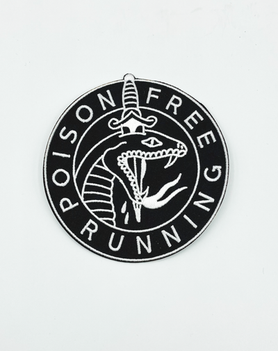 "Poison Free Running" Aufnäher