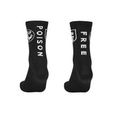"Poison Free Running" Running Socks