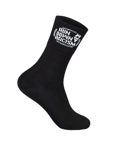 "Run Down Racism" Running Socks