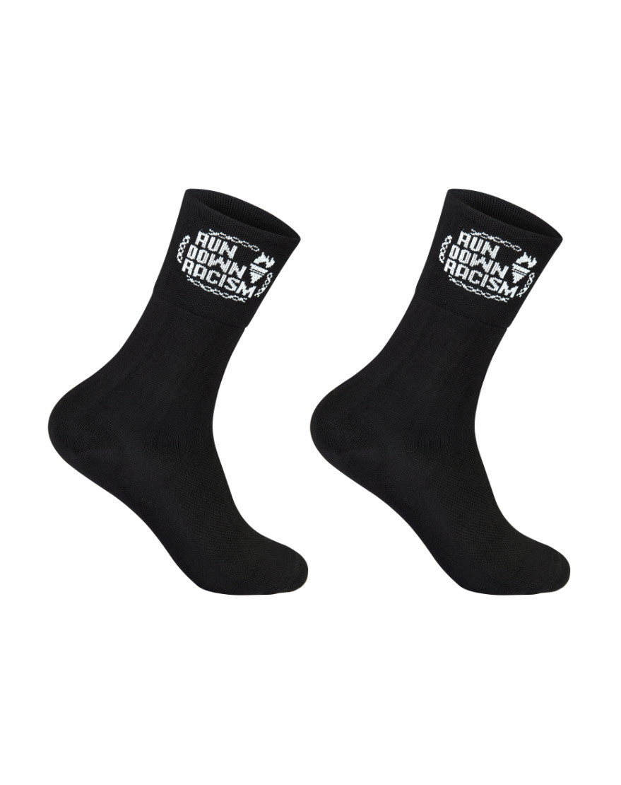 "Run Down Racism" Running Socks