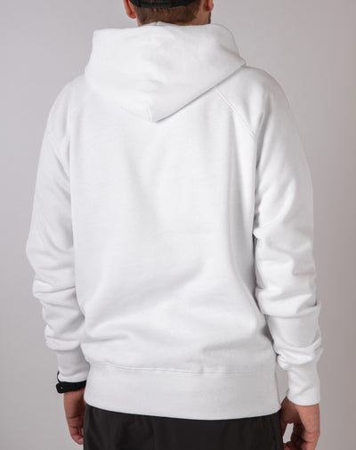 "Run till Death" Hoodie (White)