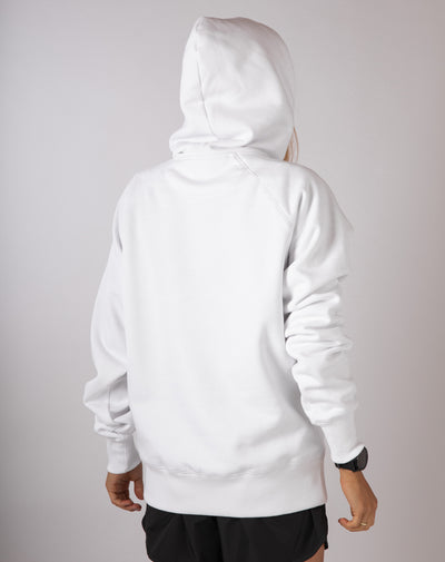 "Run till Death" Hoodie (White)