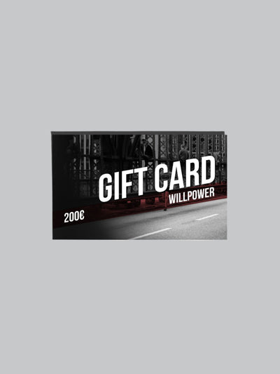 Willpower Geschenkgutschein