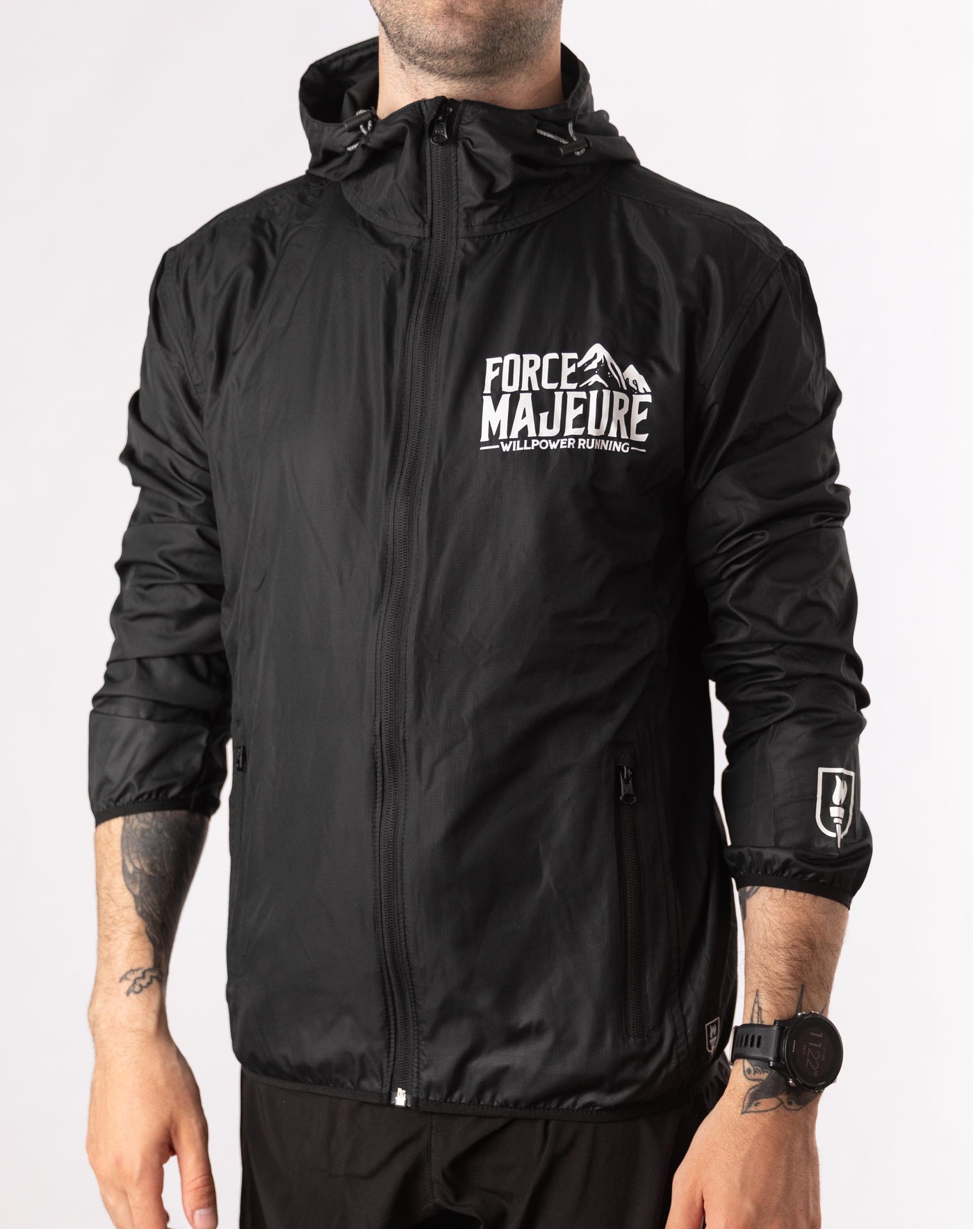 "Force Majeure" Running Windbreaker