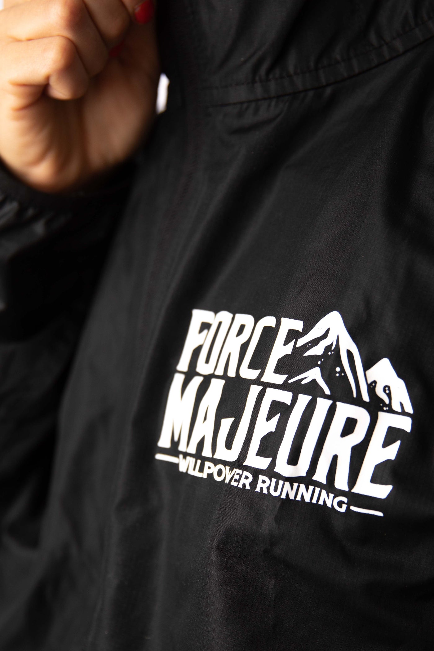 "Force Majeure" Running Windbreaker